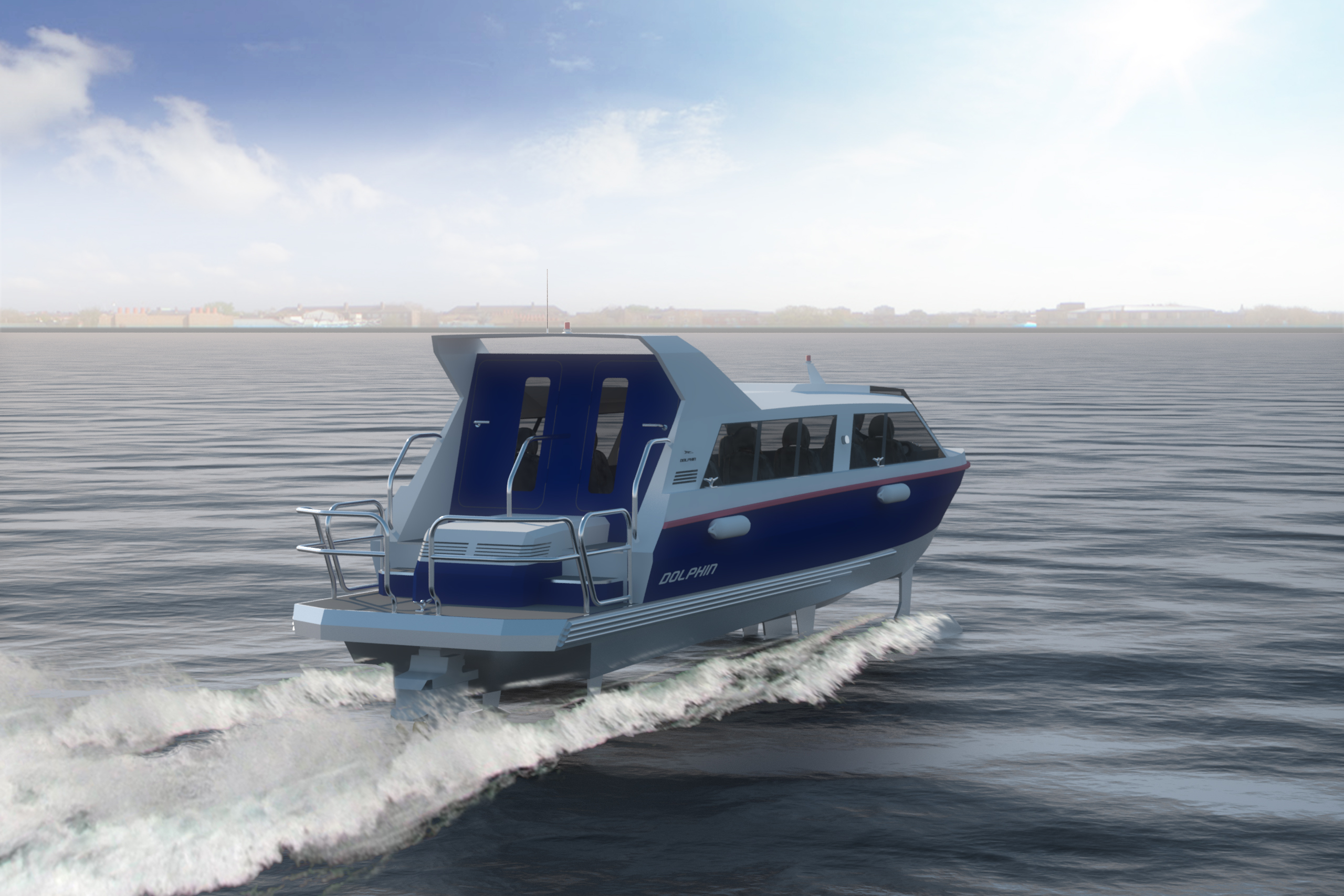 Dolphin Seabus游艇模型